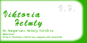viktoria helmly business card